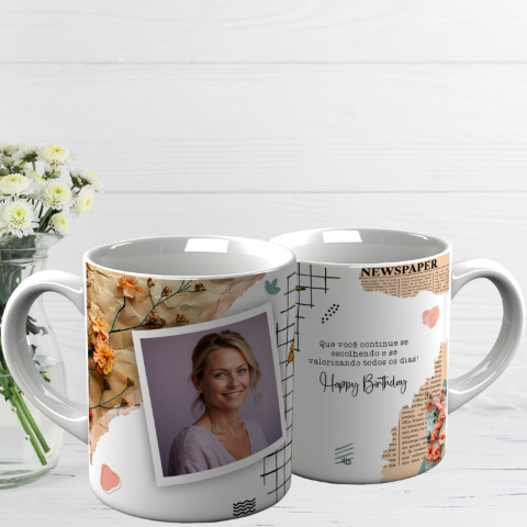 Arte para Canecas Aniversário Feminino - Personalize - 2026 (10)
