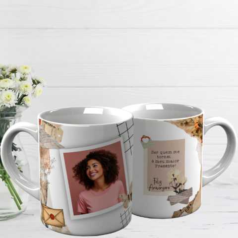 Arte para Canecas Aniversário Feminino - Personalize - 2026 (8)