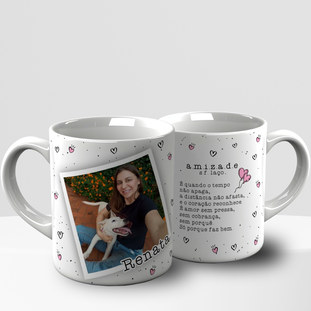 Arte para Caneca Amizade com foto e sem foto (2)