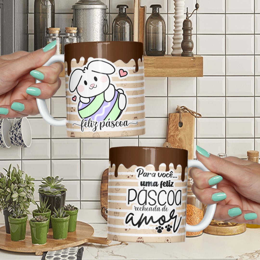 Arte para Caneca Personalizada de Páscoa (2)