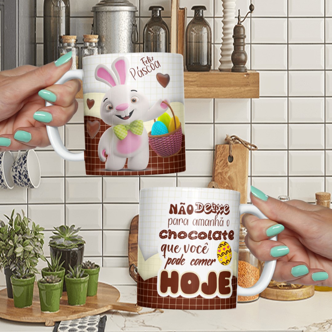 Arte para Caneca Personalizada de Páscoa (2)