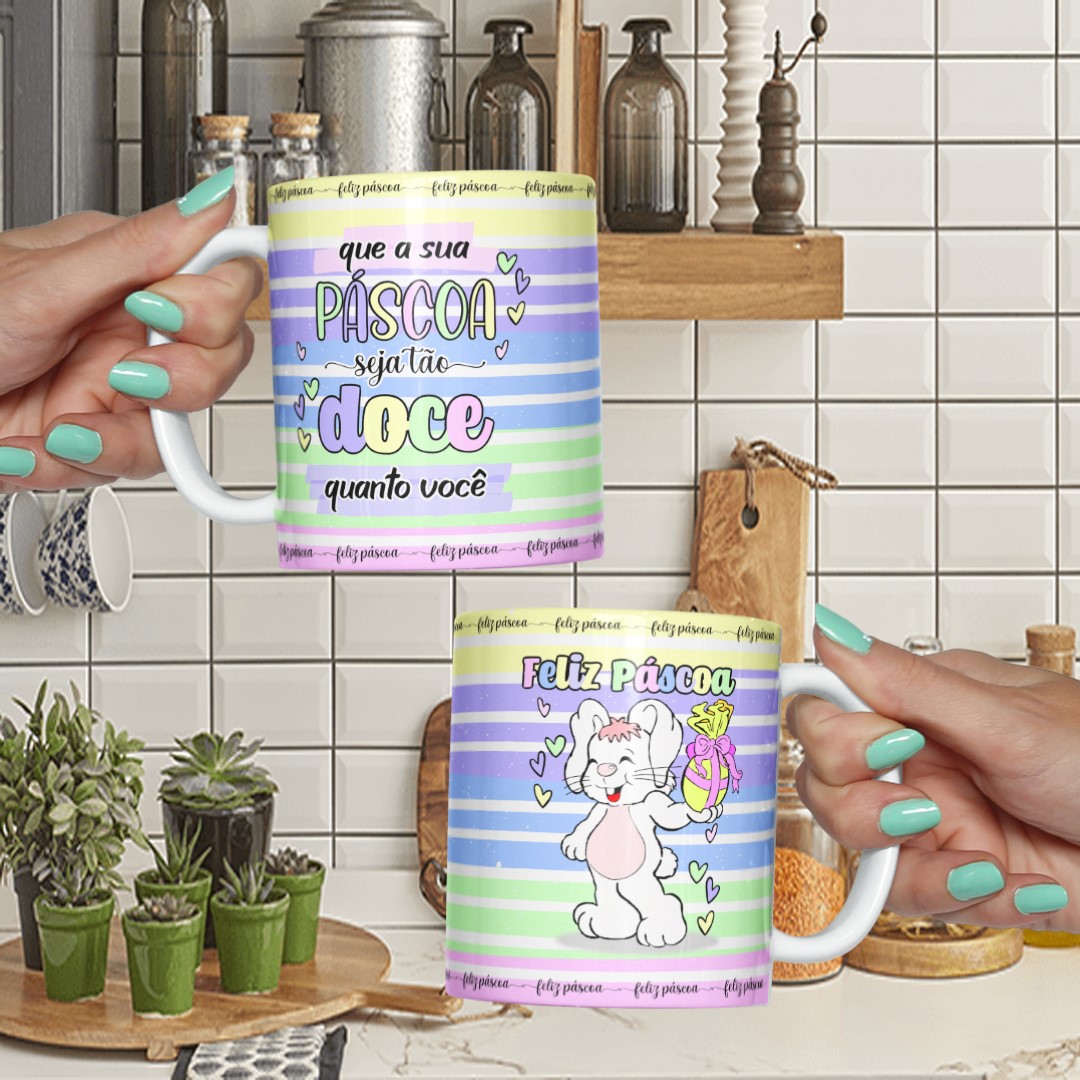 Arte para Caneca Personalizada de Páscoa (3)