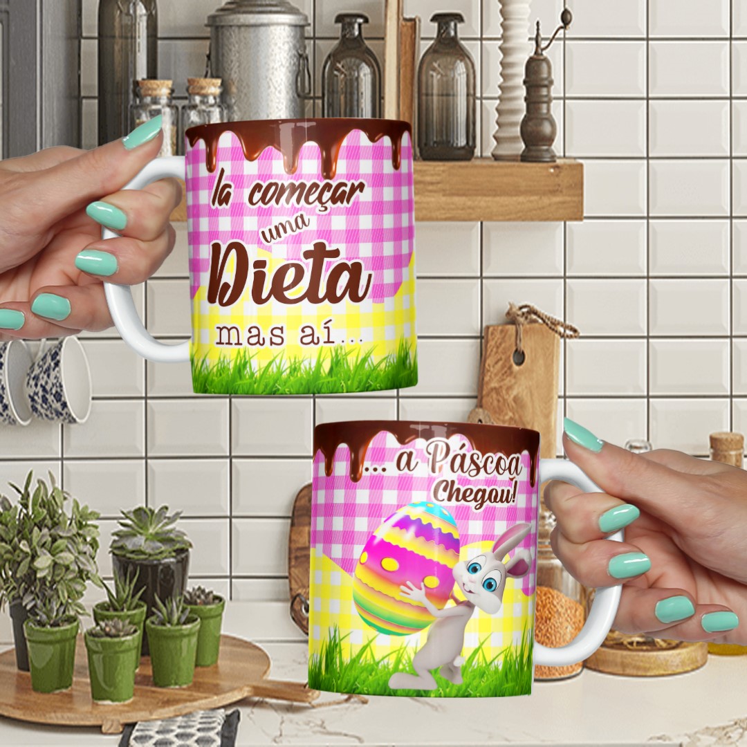 Arte para Caneca Personalizada de Páscoa (8)