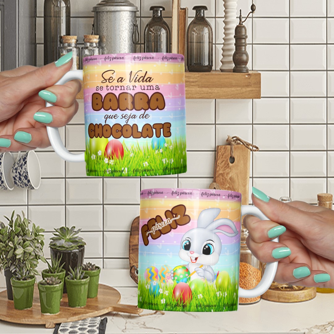 Arte para Caneca Personalizada de Páscoa (9)