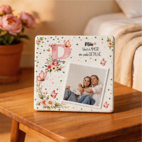 Azulejo, MDF Quadro Personalizado Dia das Mães Arte para Sublimação (16)