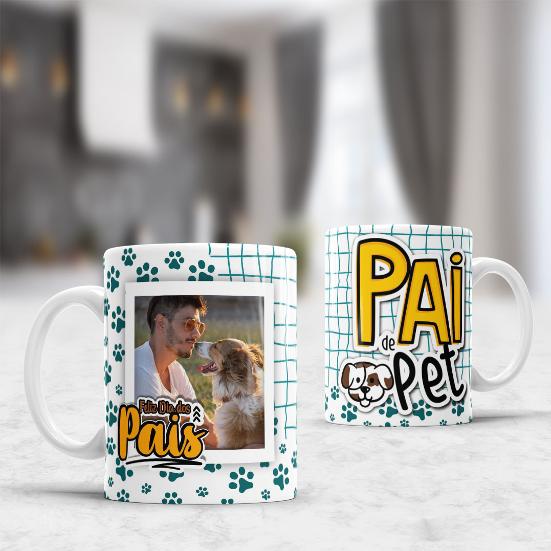 Arte para Caneca Dia dos Pais 2024 - Sublimação (10)