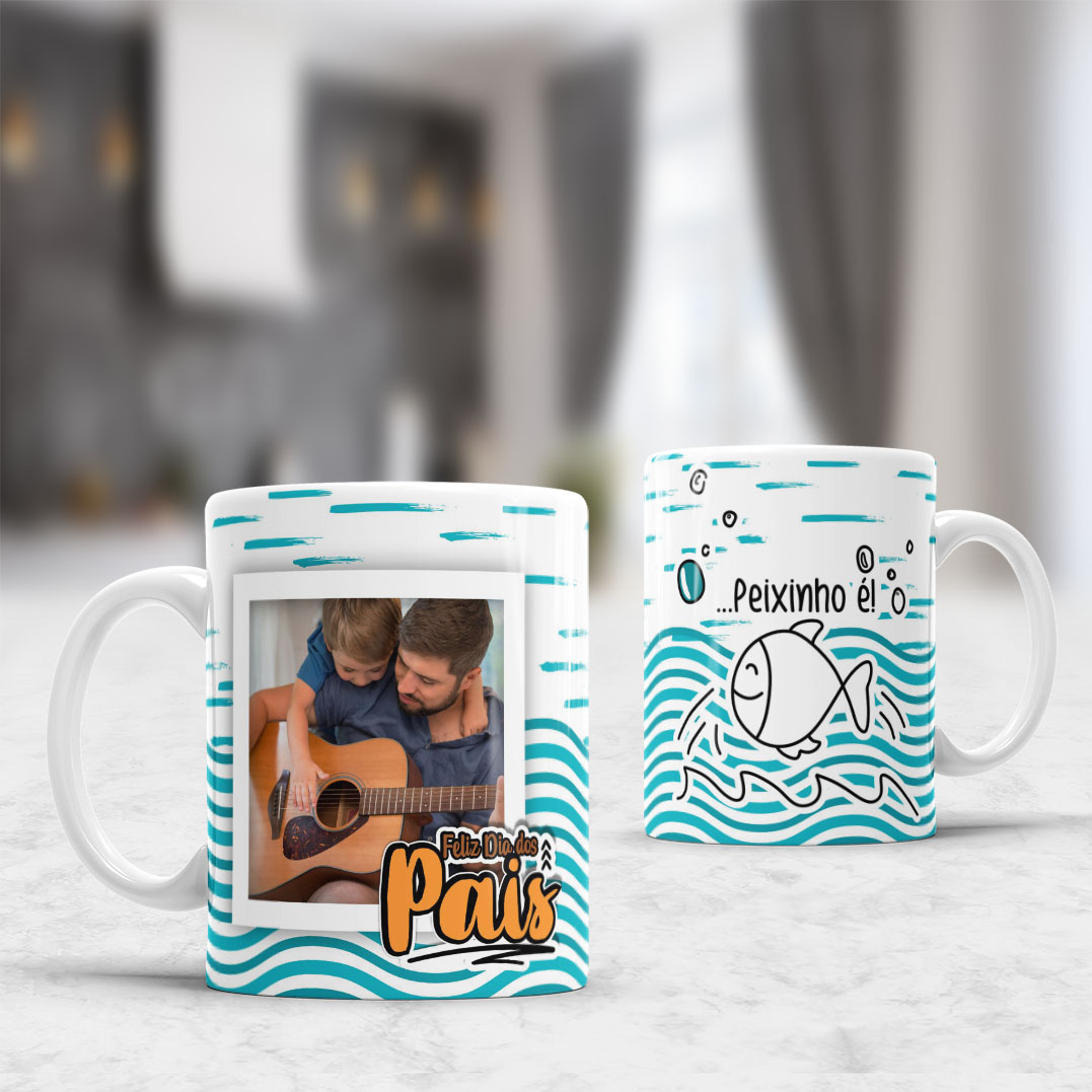 Arte para Caneca Dia dos Pais 2024 - Sublimação (12)