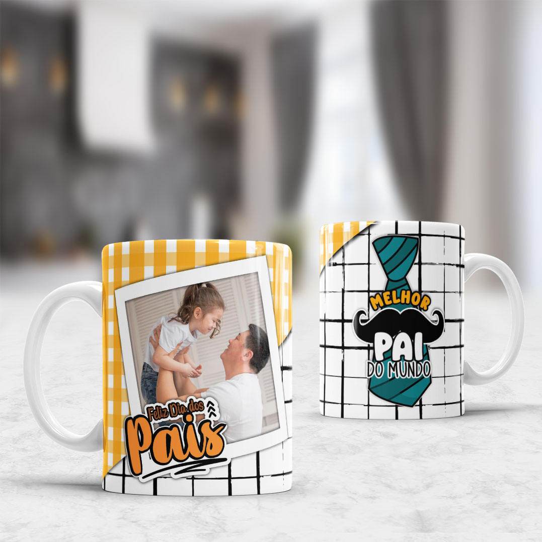 Arte para Caneca Dia dos Pais 2024 - Sublimação (15)
