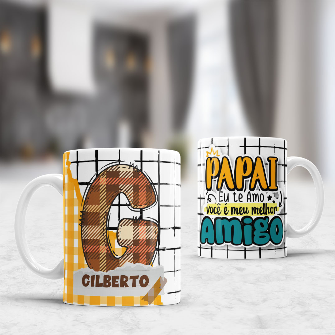 Arte para Caneca Dia dos Pais 2024 - Sublimação (16)