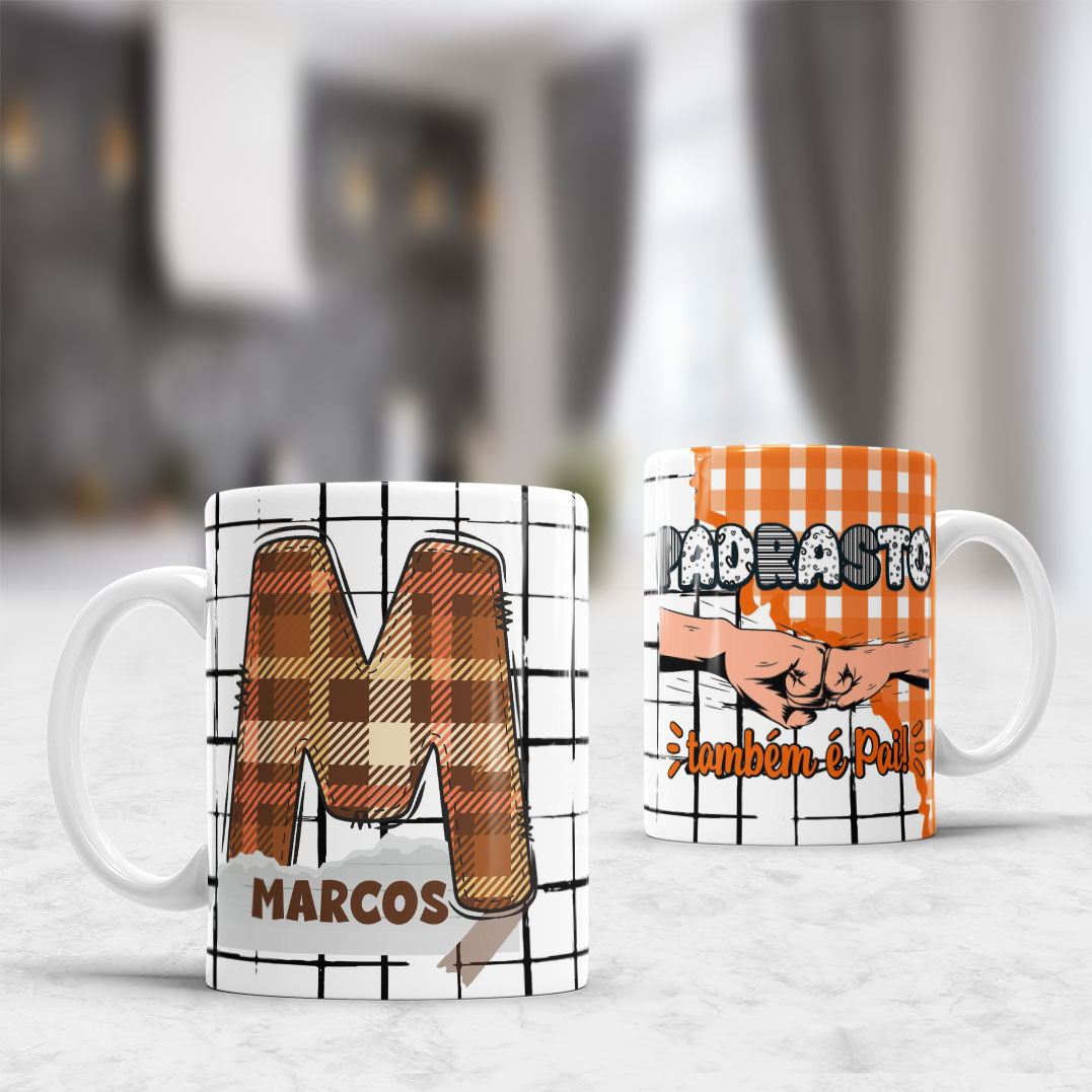 Arte para Caneca Dia dos Pais 2024 - Sublimação (17)