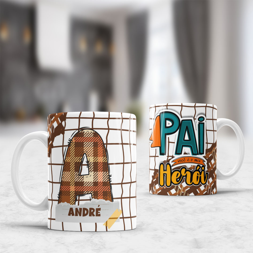 Arte para Caneca Dia dos Pais 2024 - Sublimação (4)