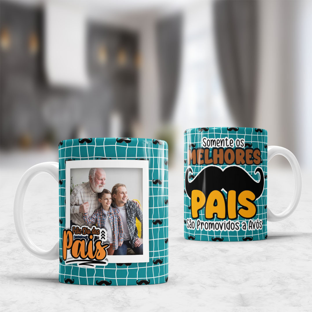 Arte para Caneca Dia dos Pais 2024 - Sublimação (6)