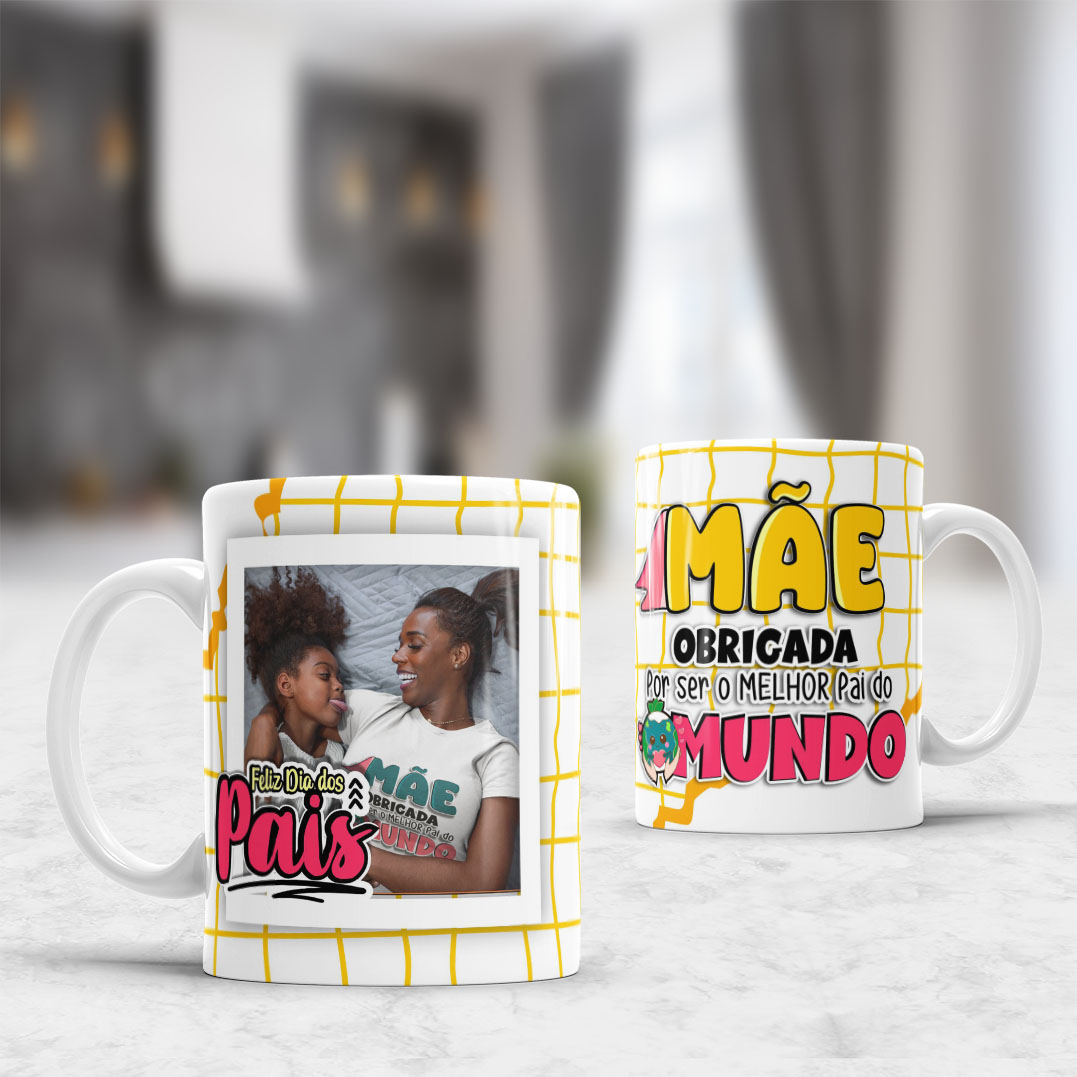 Arte para Caneca Dia dos Pais 2024 - Sublimação (8)