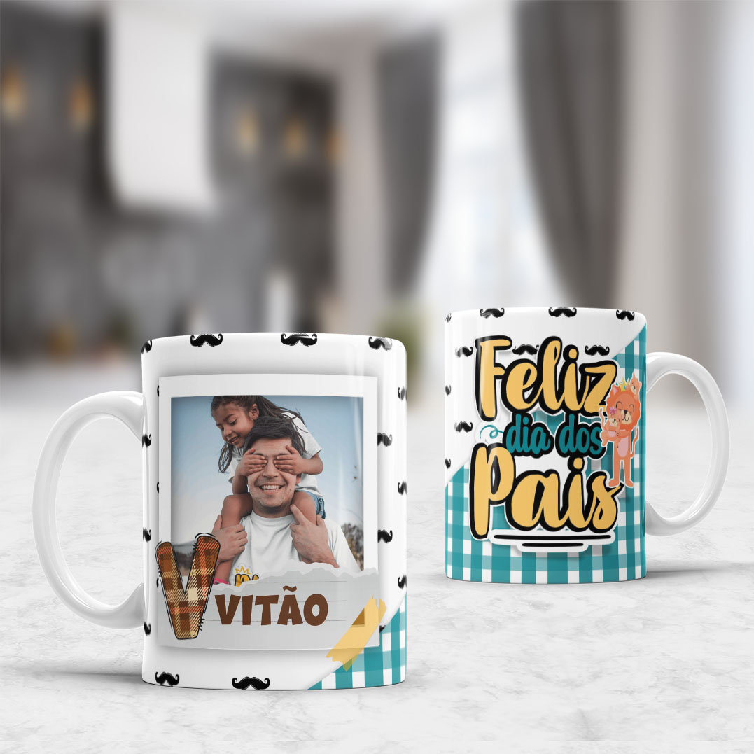 Arte para Caneca Dia dos Pais 2024 - Sublimação (9)